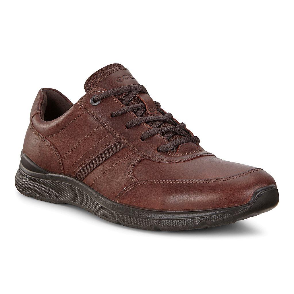 Ecco Irving Mens Business Shoes Brown Outlet - India XUY-193647